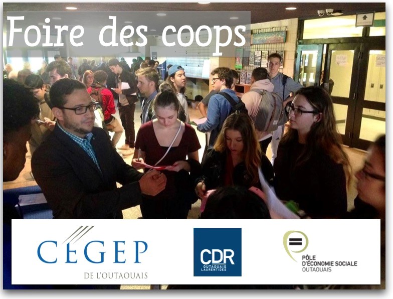 La foire des coops, une initiative pour promouvoir l’entrepreneuriat solidaire au Cégep de l’Outaouais