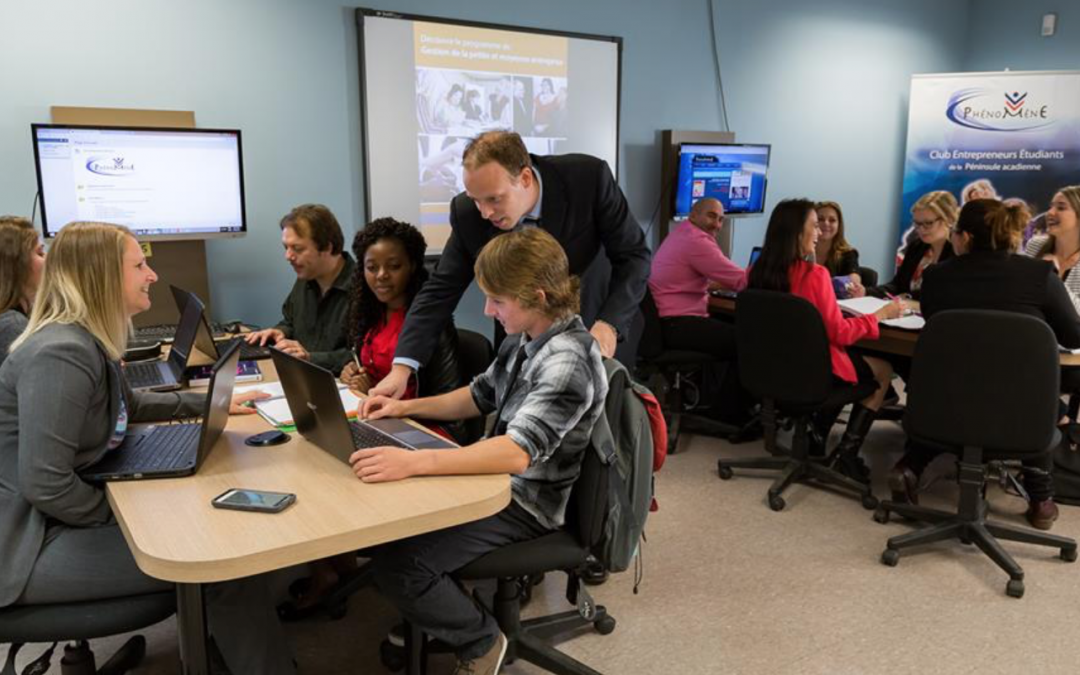 Les retombées de l’entrepreneuriat éducatif pour l’apprenant et la communauté de la Péninsule acadienne – un webinaire impressionnant!