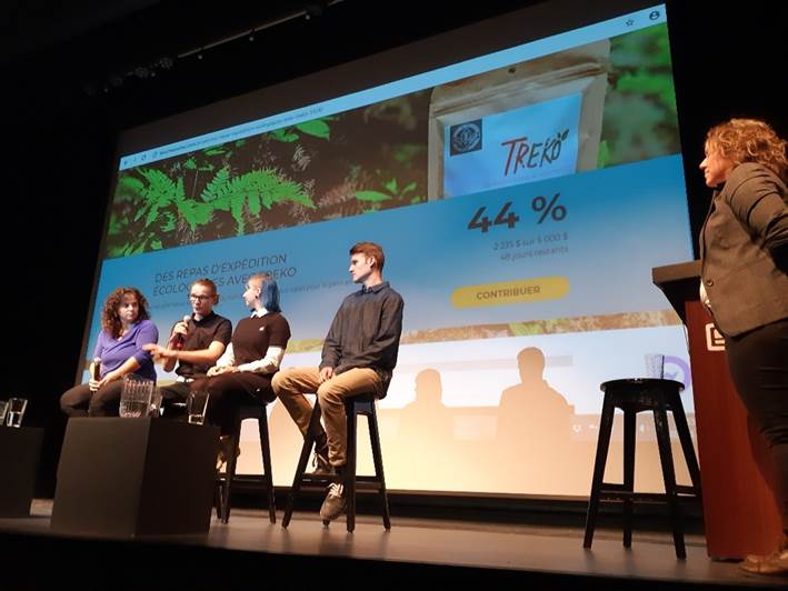 Conférence de Treko au Cégep de Shawinigan | Trois jeunes passionnés témoignent de leur cheminement vers l’entrepreneuriat