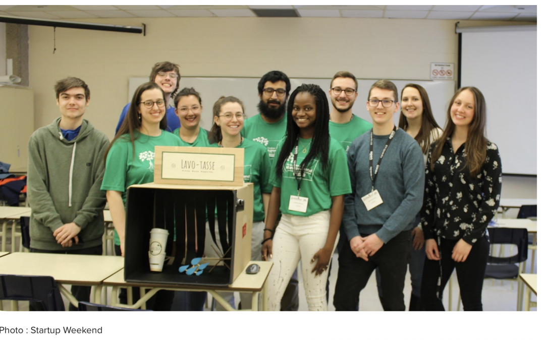 Deux étudiants en Informatique dans l’équipe gagnante du Startup Weekend