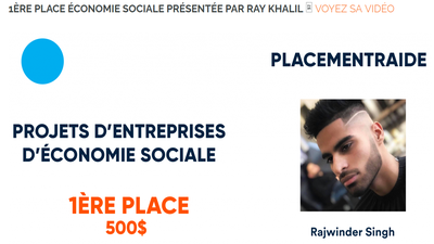 Concours de projet d’affaires à impact social