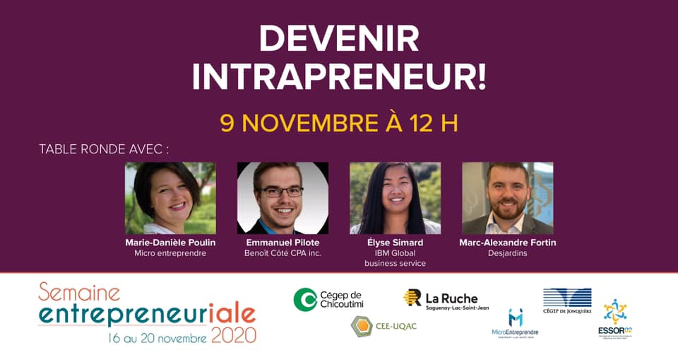 Devenir intrapreneur.e !